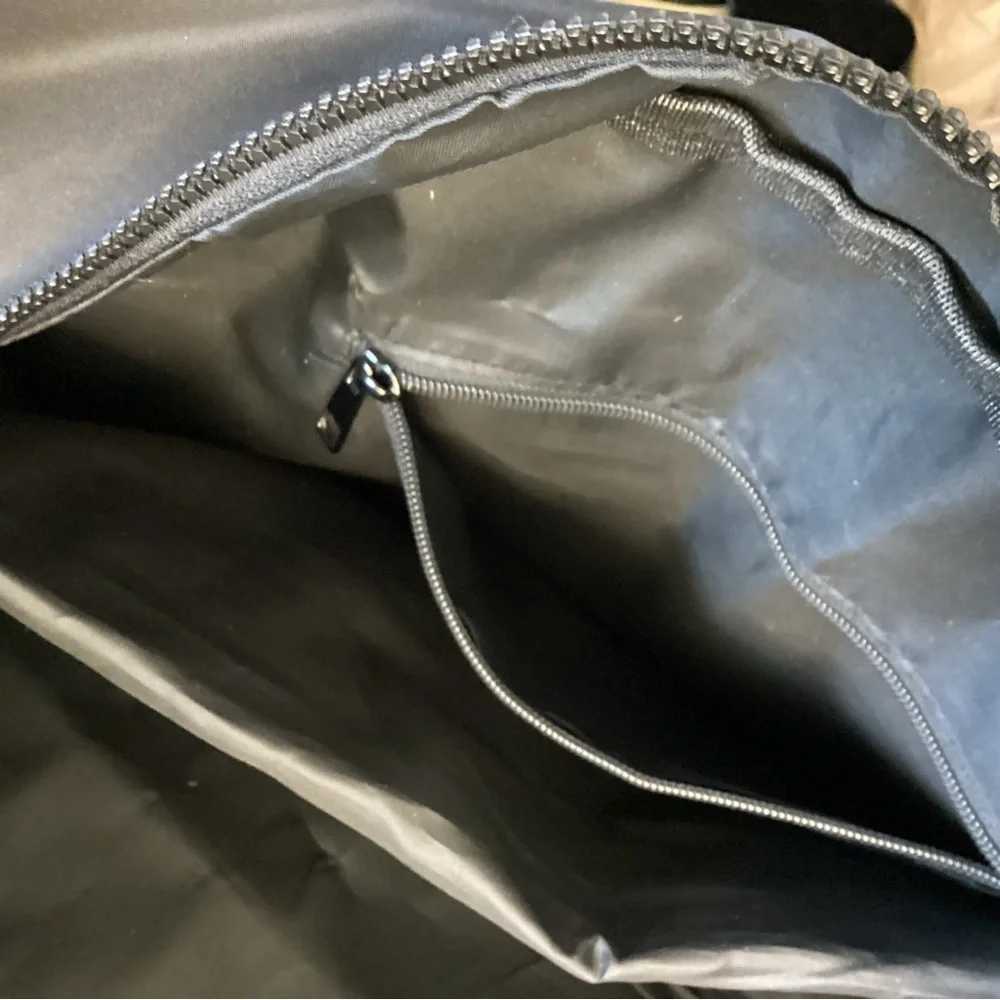 NWOT Elegant Black Soft Briefcase or Weekend Bag